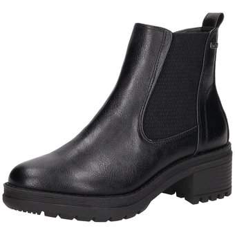 Jana Chelsea Boots in schwarz