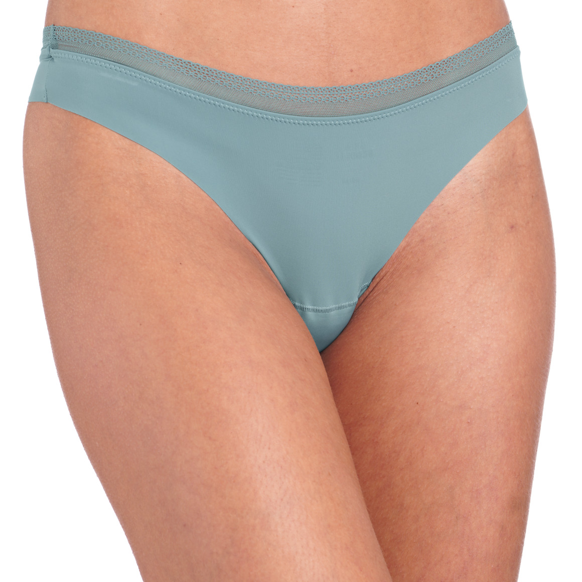 2 Damen Seamless-Strings mit Spitze