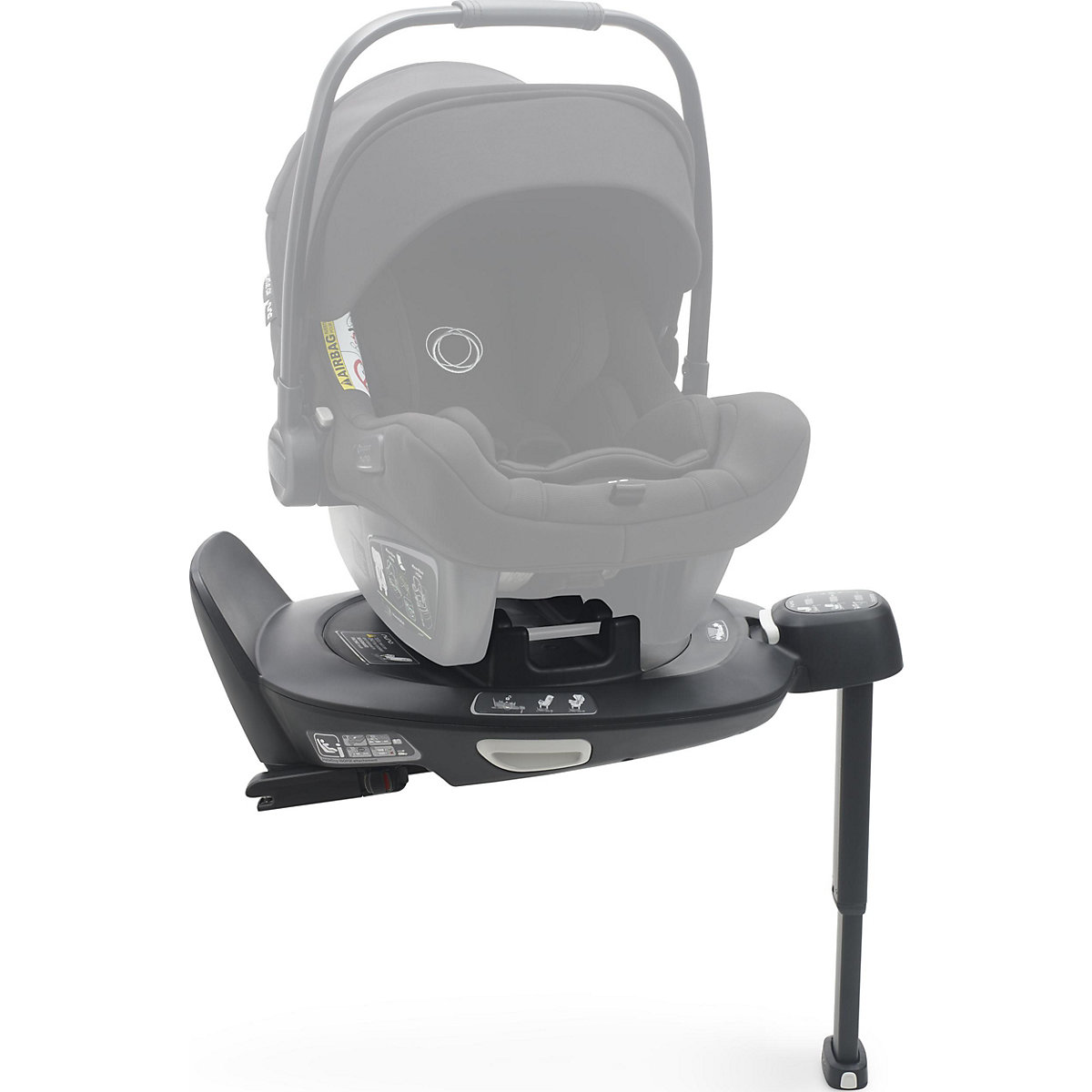 Babyschale Turtle Air by Nuna , schwarz