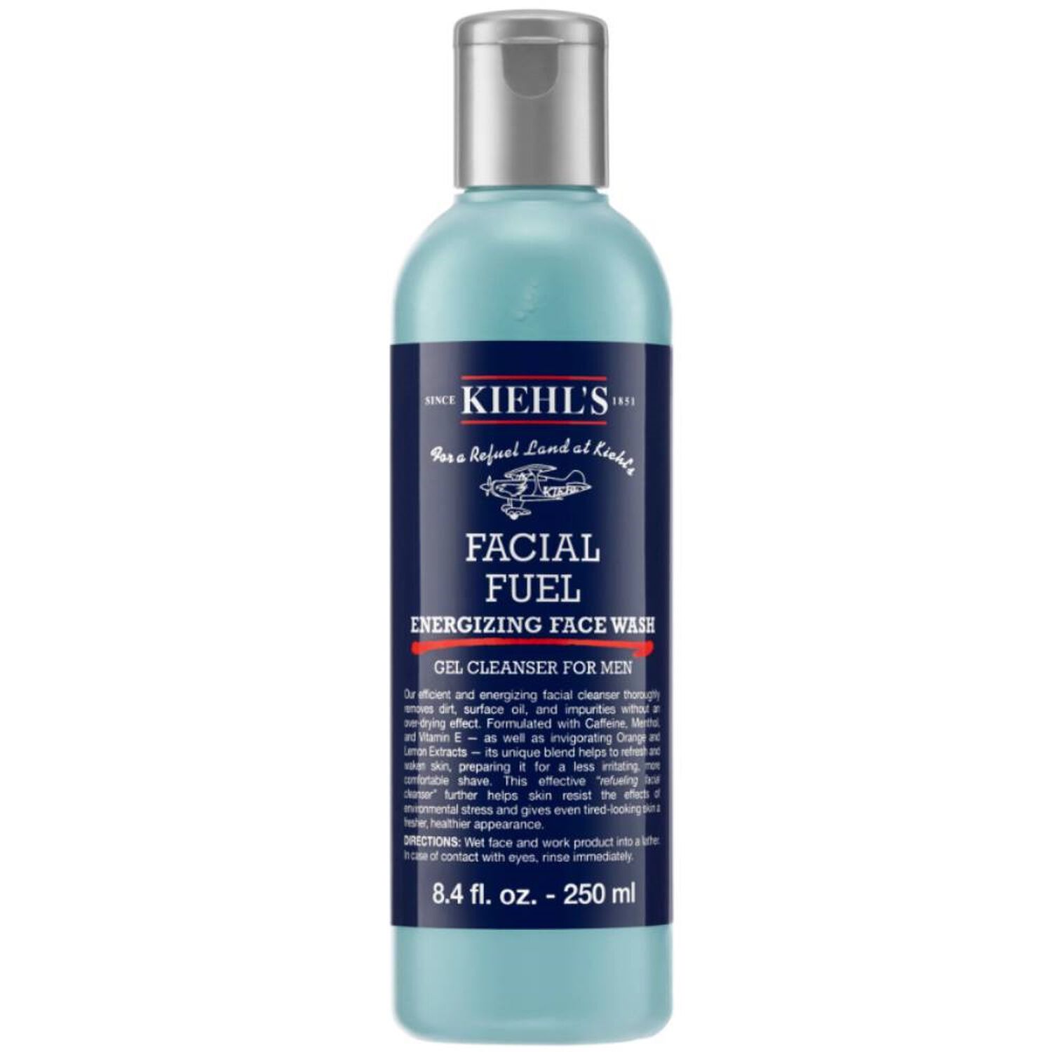 kiehl's Facial Fuel Energizing Face Wash Nettoyant visage énergisant pour homme 250 ml