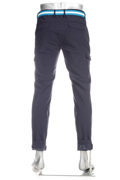 Alberto Bike, Hose Bike-Clay, Slim Fit, Revolutional®, navy