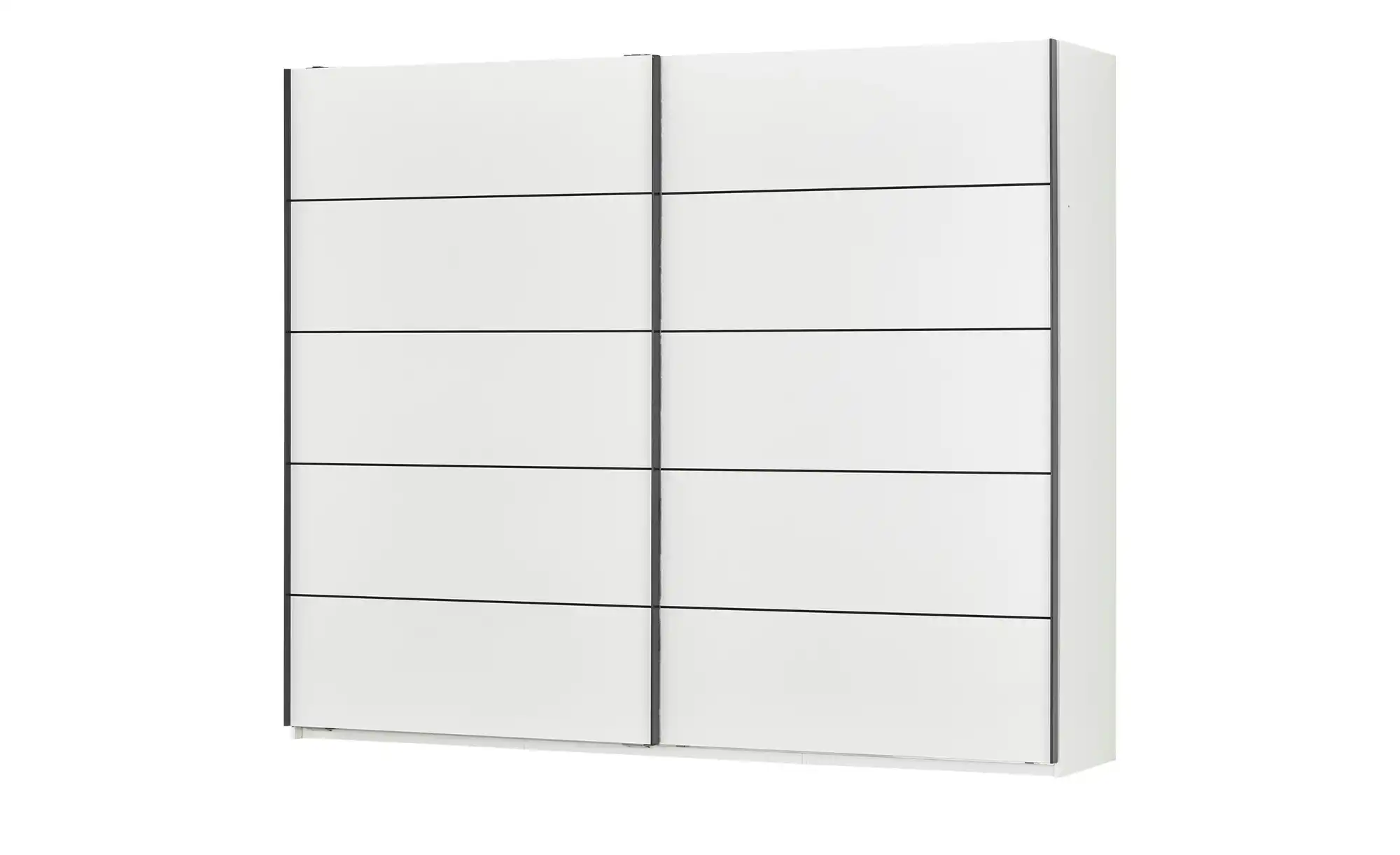 Primo Schwebetürenschrank, 2-türig Snow