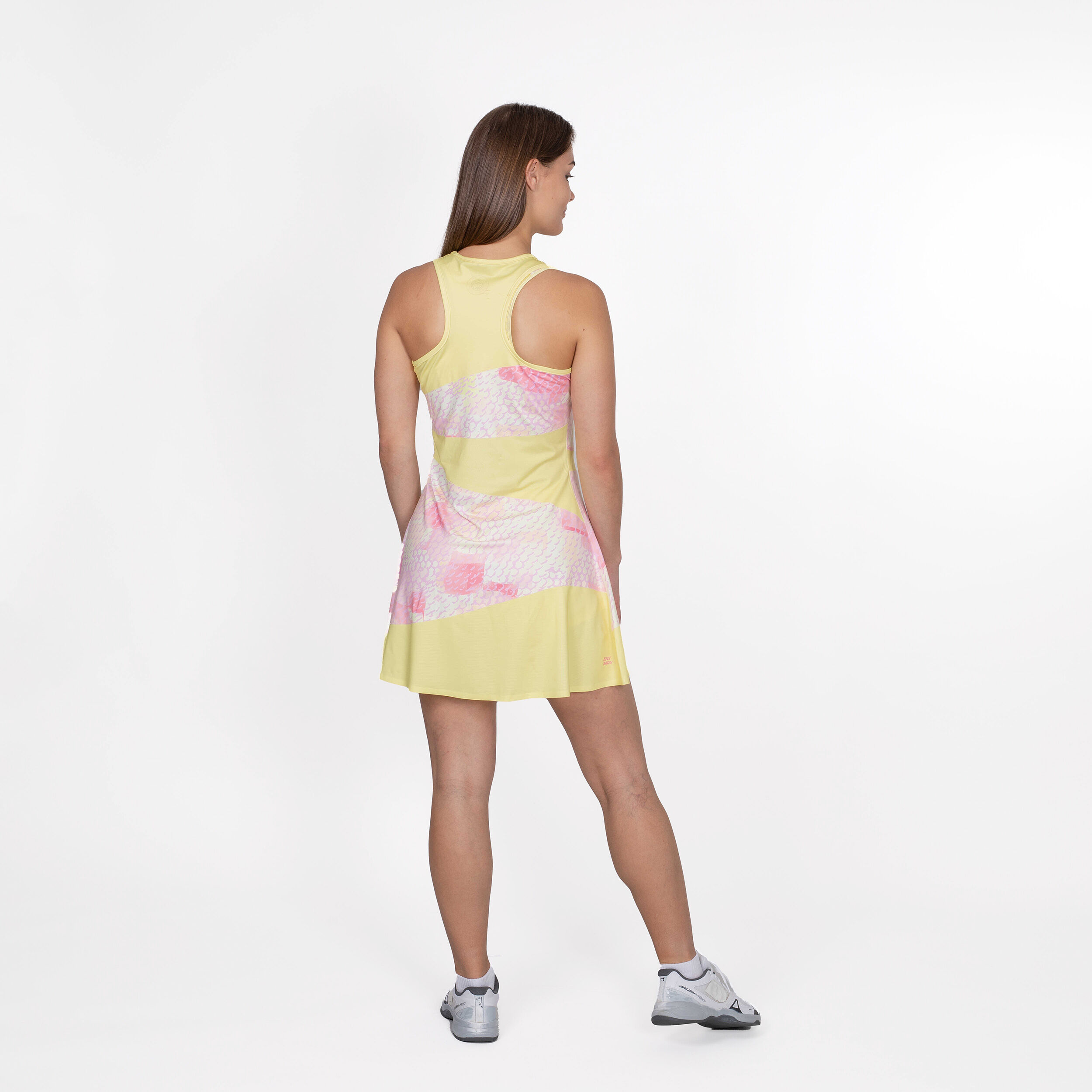 Zahai Tech 2in1 Kleid Damen - Gelb, Rosa