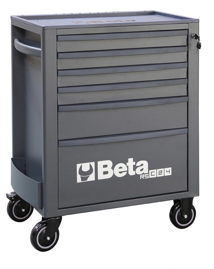 Beta 024004067 Työkaluvaunu, Antrasiitinharmaa 6 Laatikkoa - 740x445x969 mm