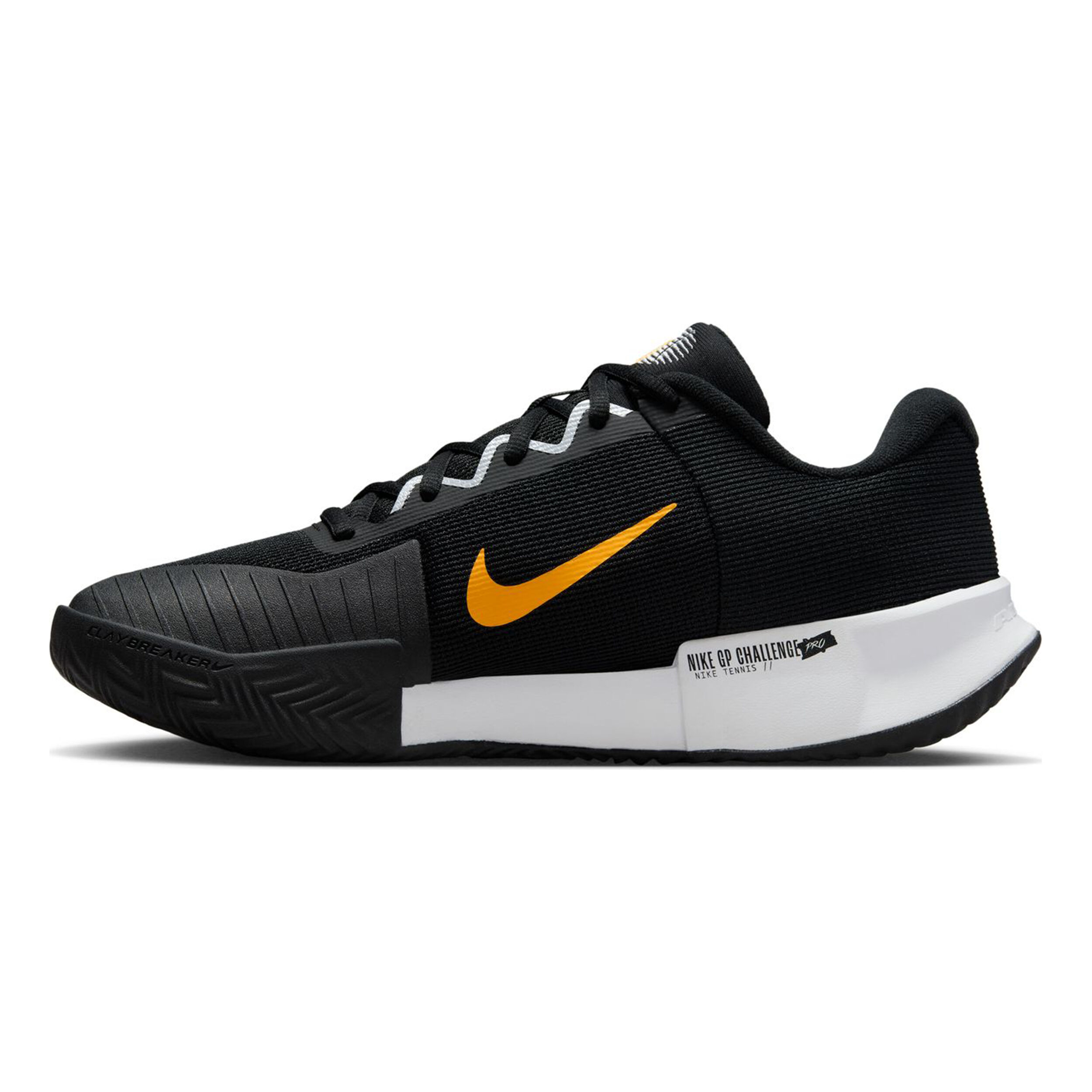 Zoom GP Challenge Pro Sandplatzschuh Herren - Schwarz, Grau