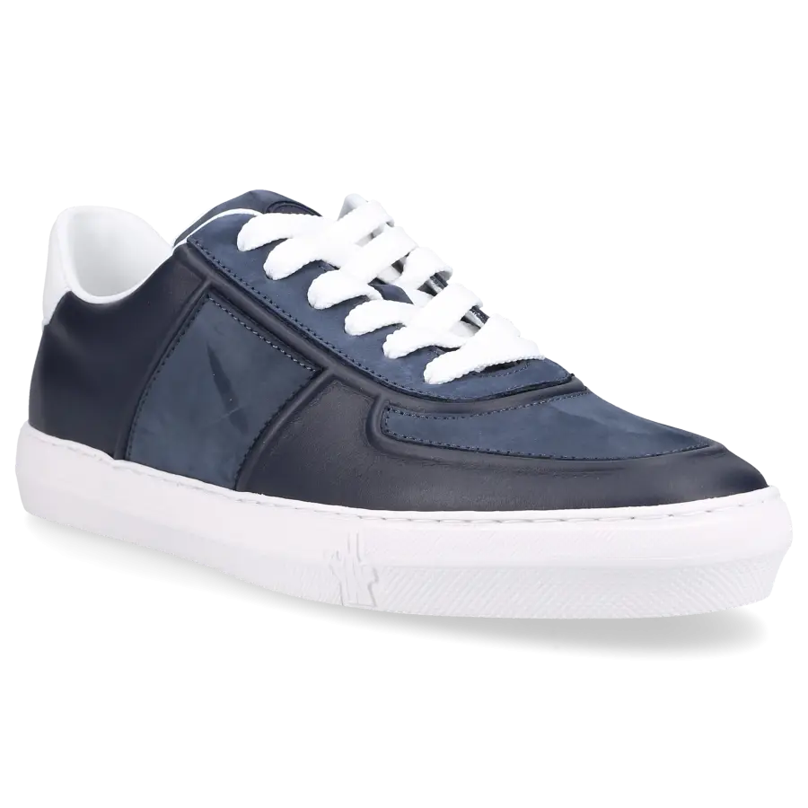 Moncler - Sneaker low NEW YORK Kalbsleder - blau