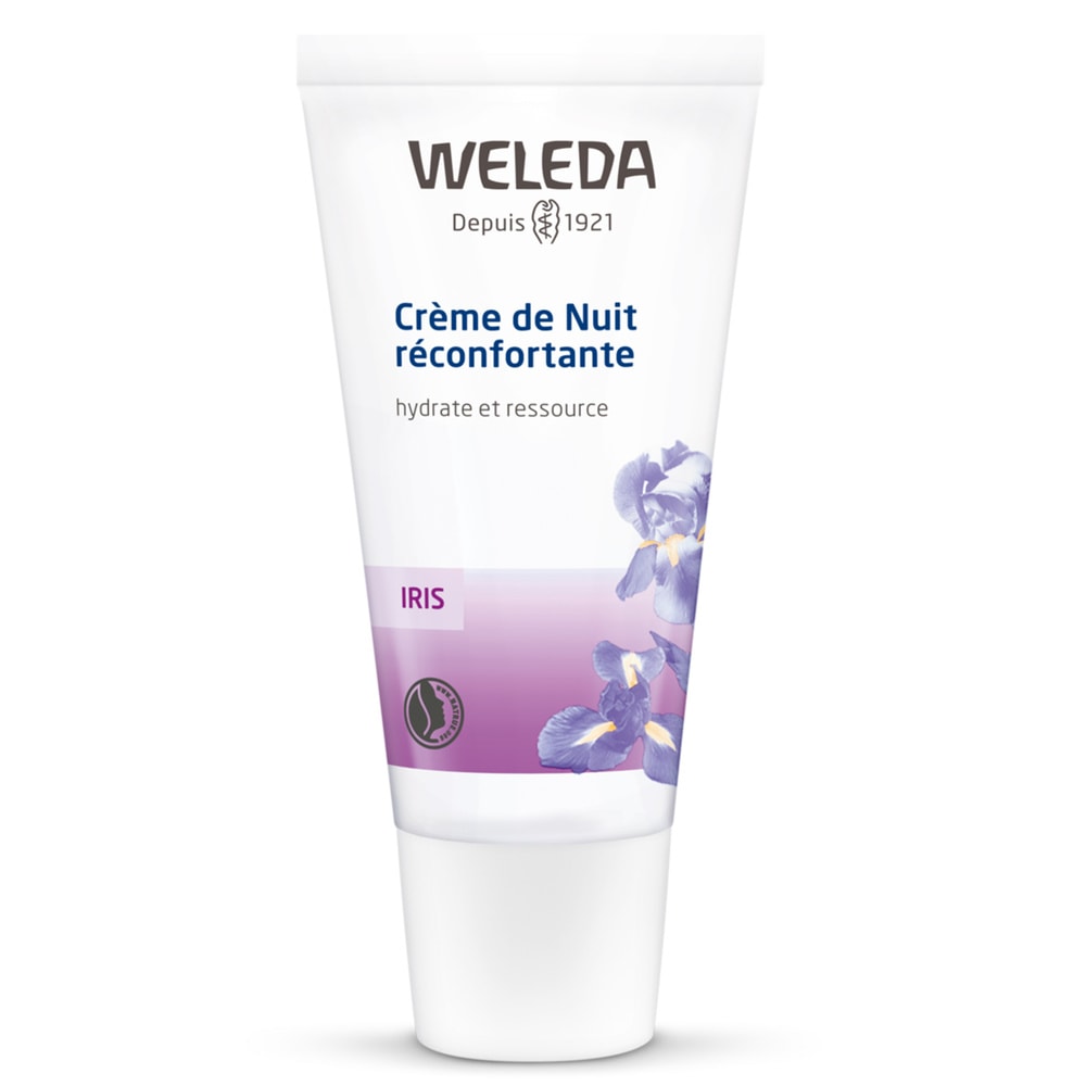WELEDA IRIS Crème de Nuit réconfortante - 30 ml Visage