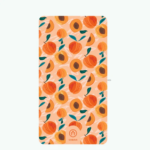 Ty Bihan - Orange rectangular microfiber towel