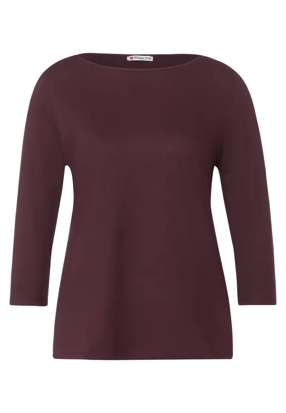 Street One Softes Shirt in Unifarbe