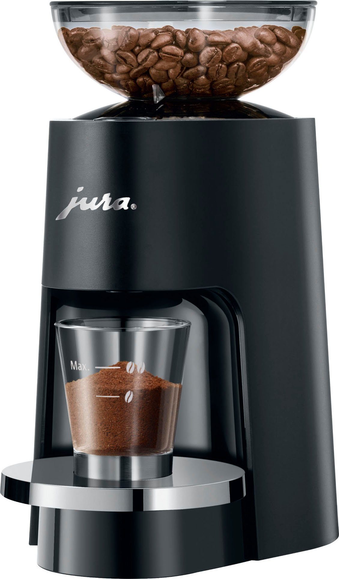 JURA Kaffeemühle 25048 P.A.G., 150 W, Kegelmahlwerk, 105 g Bohnenbehälter
