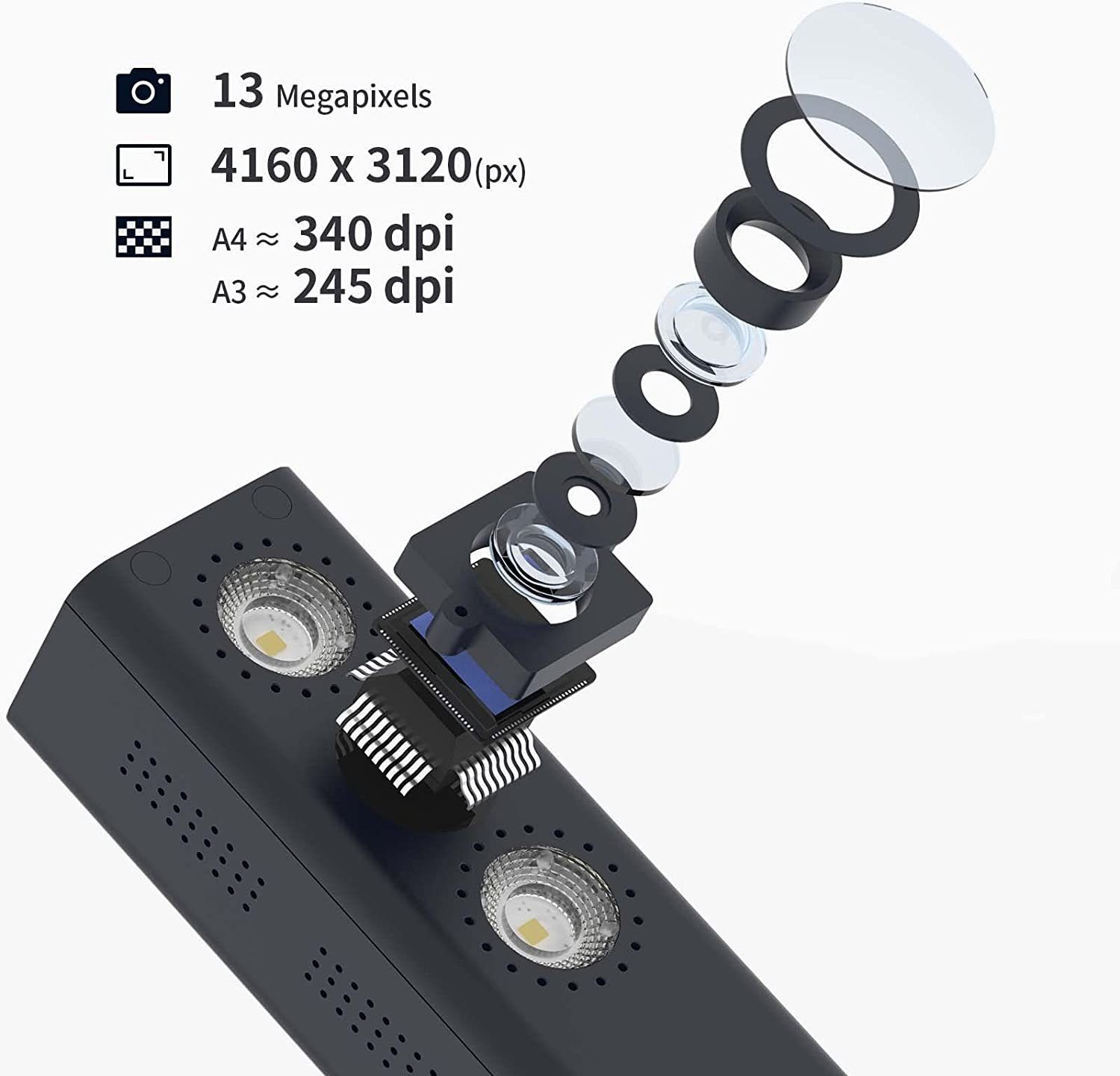 CZUR Czur Shine Ultra Dokumentenscanner