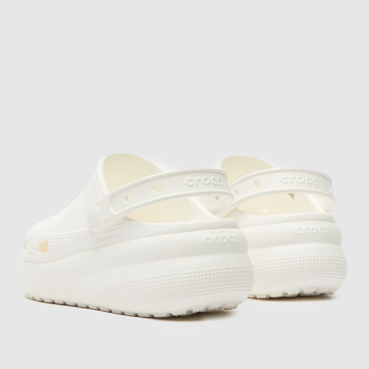 Crocs vita Cuty Crush träsko flickor ungdomssandaler