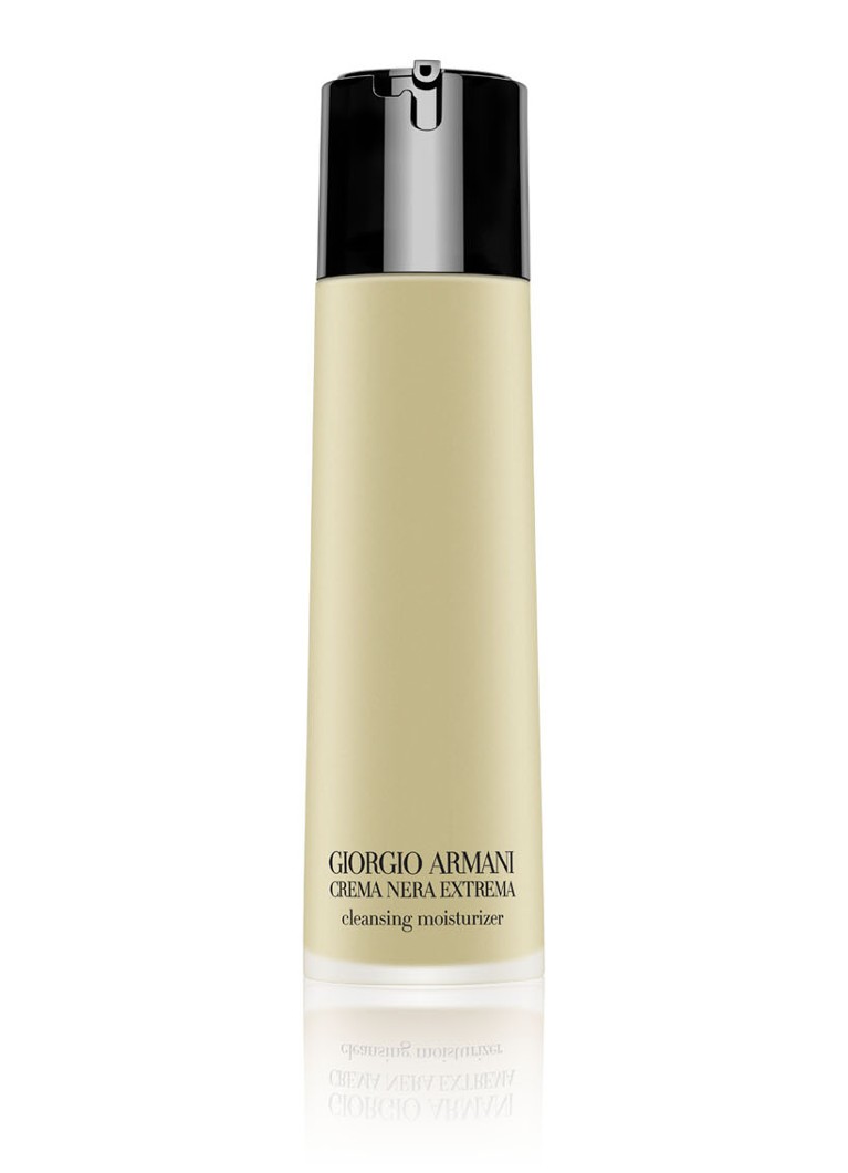 Giorgio Armani Beauty Crema Nera Cleansing Moisturizer Supreme Balancing Oil In Gel