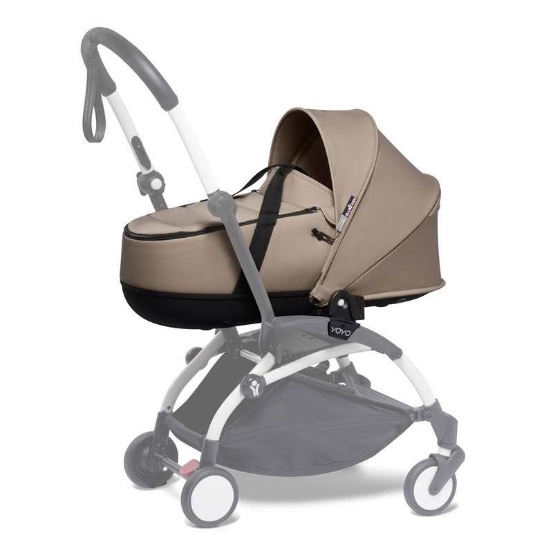 Nacelle taupe pour poussette Yoyo Babyzen