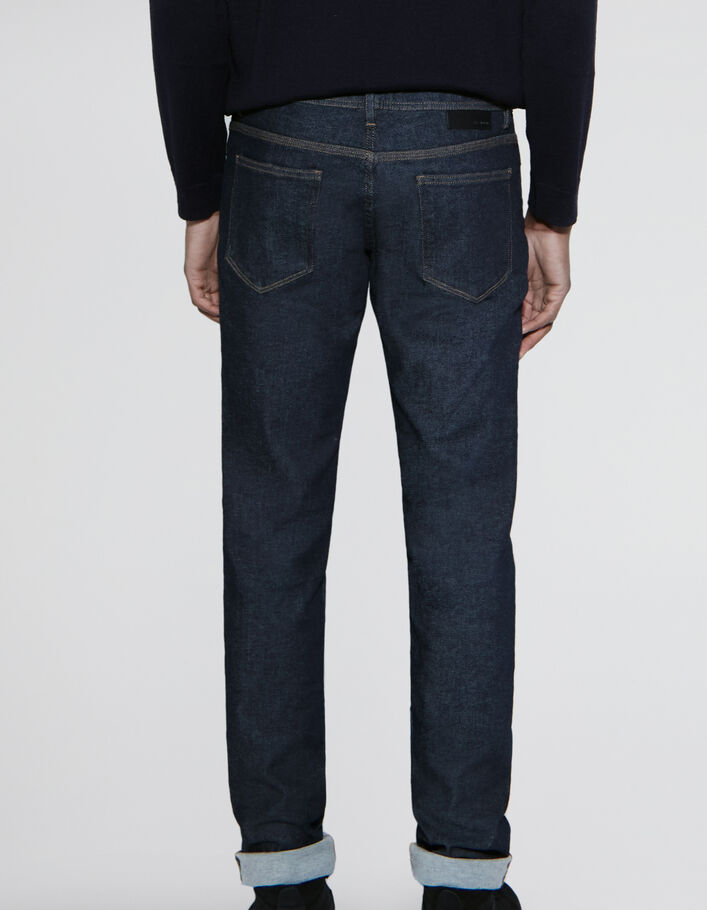 Jean SLIM bleu foncé brut POWER STRETCH Homme
