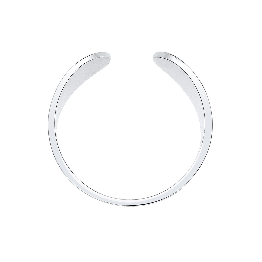 Elli Elli Bague Bandring Offen Matt Blogger Verstellbar 925 Silber Bague