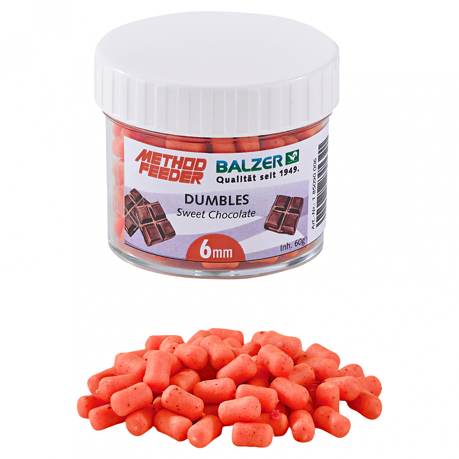 Balzer Method Feeder Dumbbells (orange, sweet chocolate)