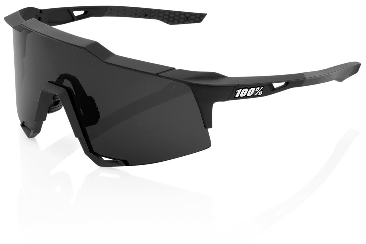 100 Percent Speedcraft Soft Tact Black / Smoke Lens
