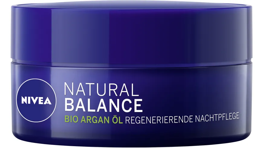 NIVEA Natural Balance Regenerierende Nachtpflege für jeden Hauttyp 50 ml