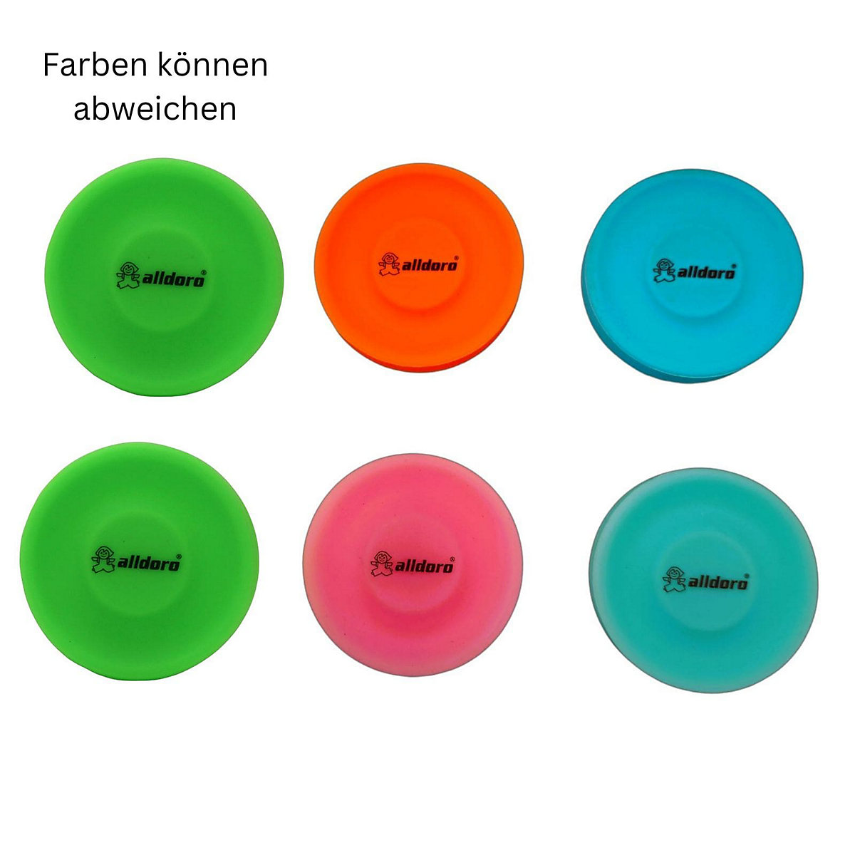 Mini Disc 12er Set neon + glow Farbmix