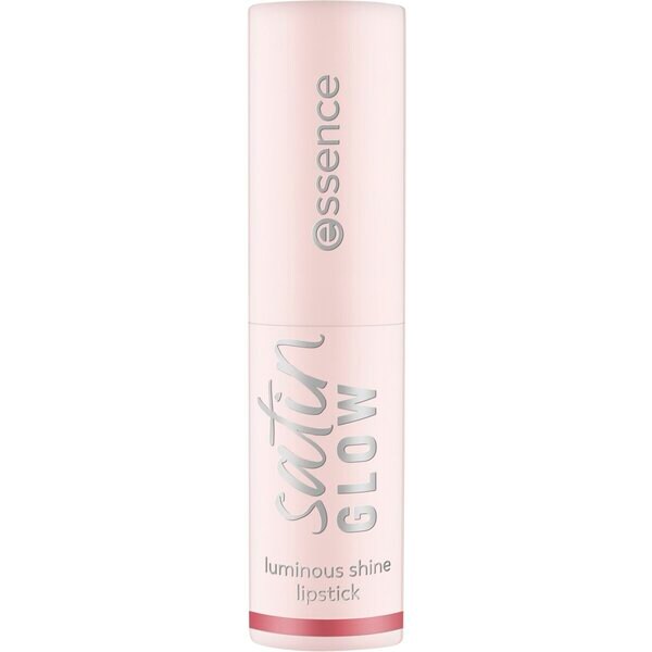 Essence Satin Glow 03 Rose And Shine ragyogóan fényes rúzs 3,5 g
