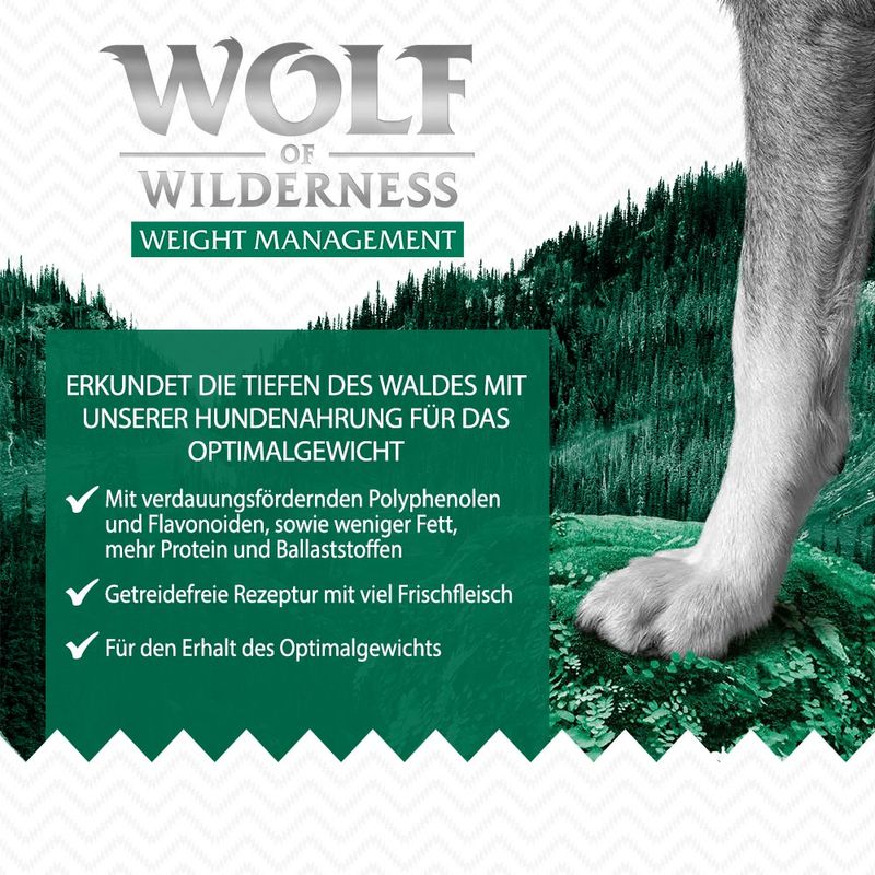 Wolf of Wilderness 'Explore The Vast Forests' - Weight Management