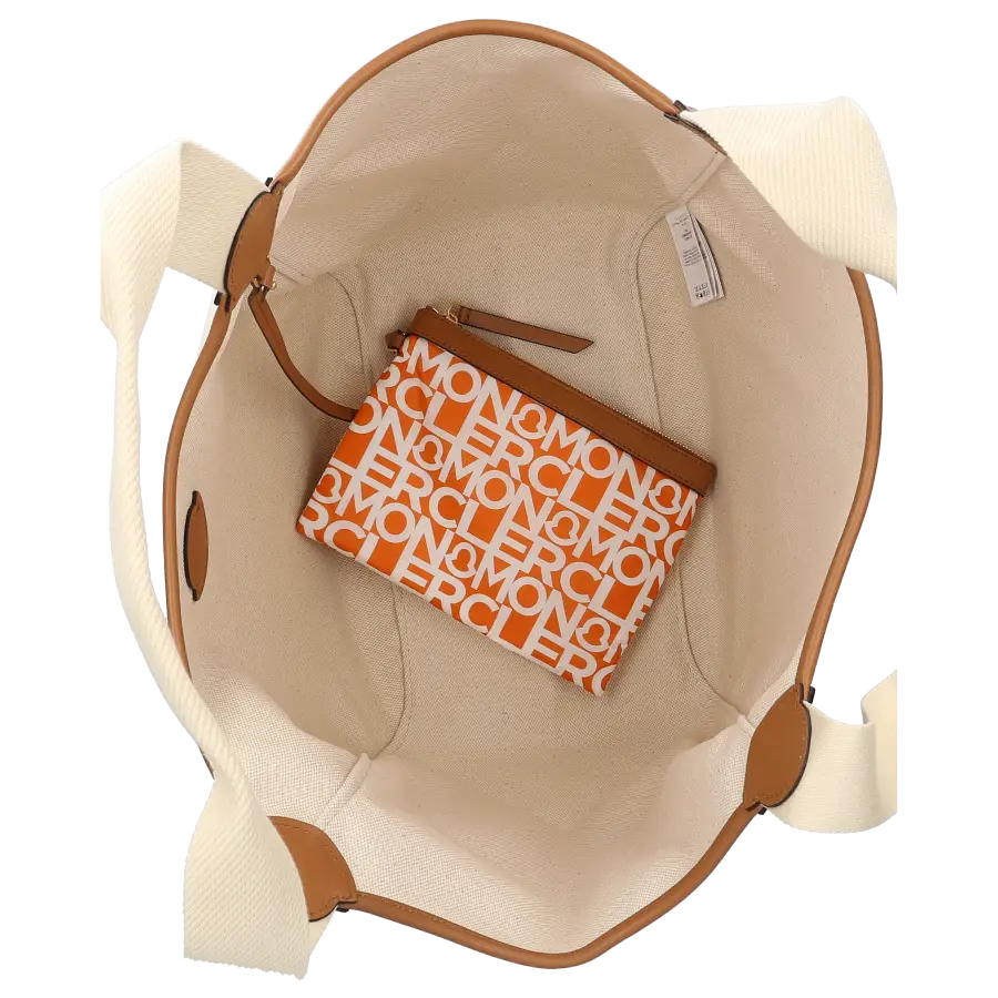 Moncler - Shopper NALANI Baumwolle - beige