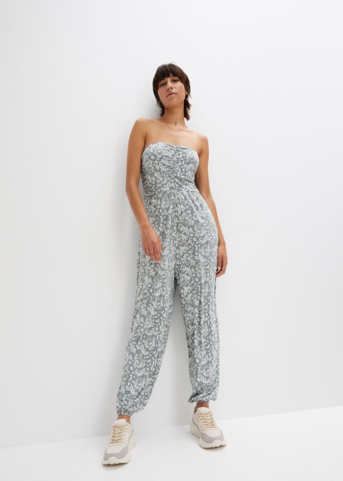 Haremshosen-Jumpsuit aus nachhaltiger Viskose