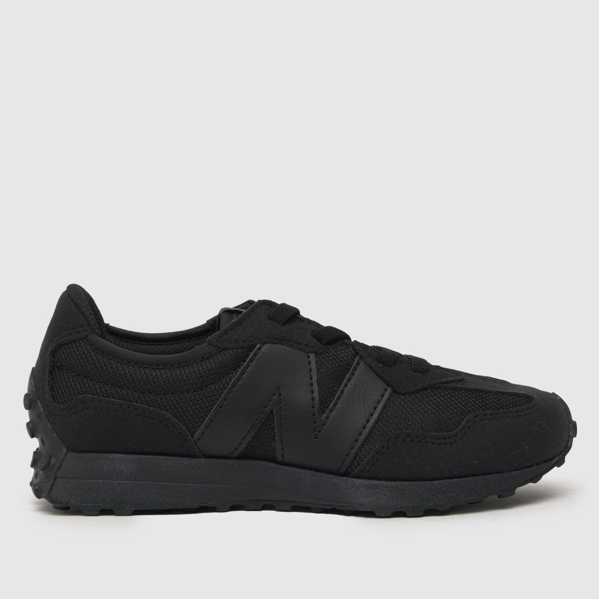 New Balance svarta 327 Junior-träningsskor