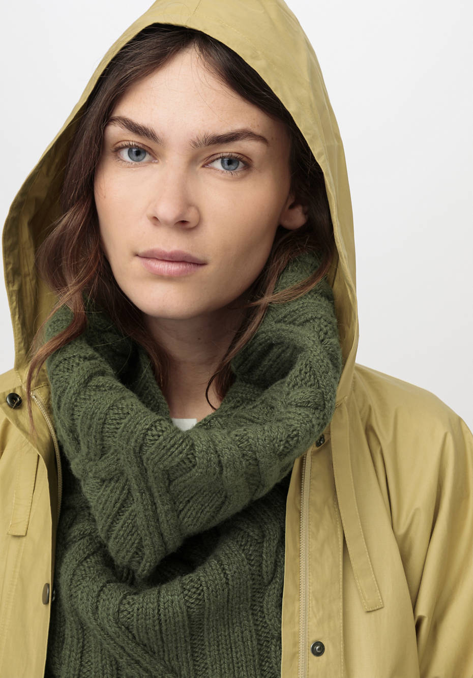 ZERO WASTE Cape aus reiner Bio-Baumwolle