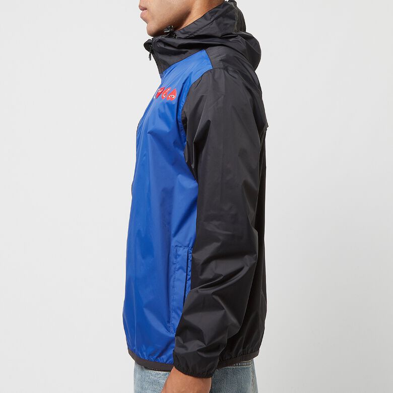 Comme des Garcons Play K-Way Full Zip Jacket blue/black