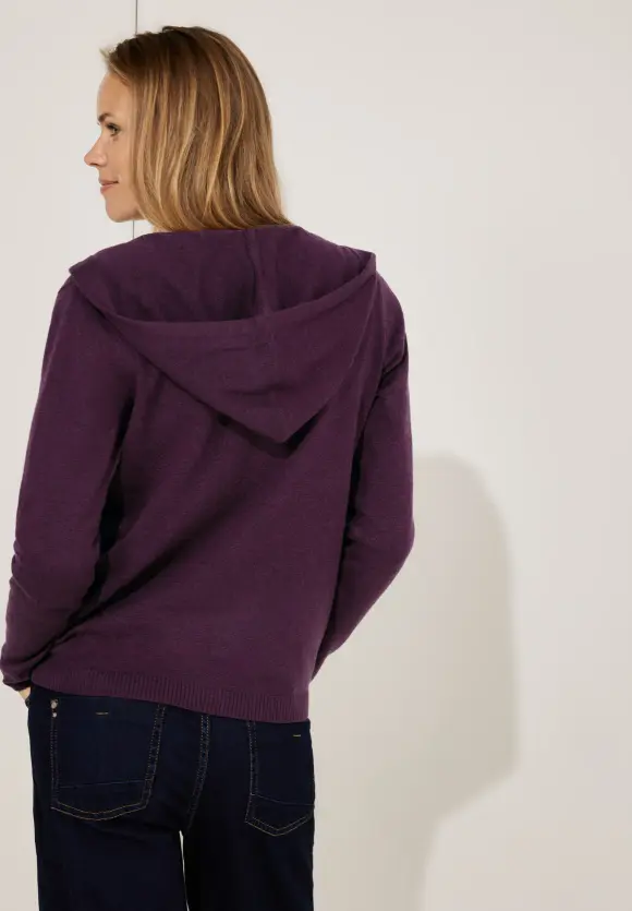 CECIL Kapuzen Strickjacke