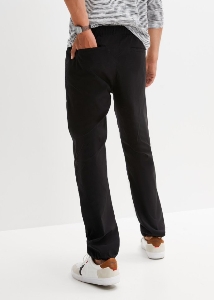 Loose Fit Stretch-Schlupfhose, Straight