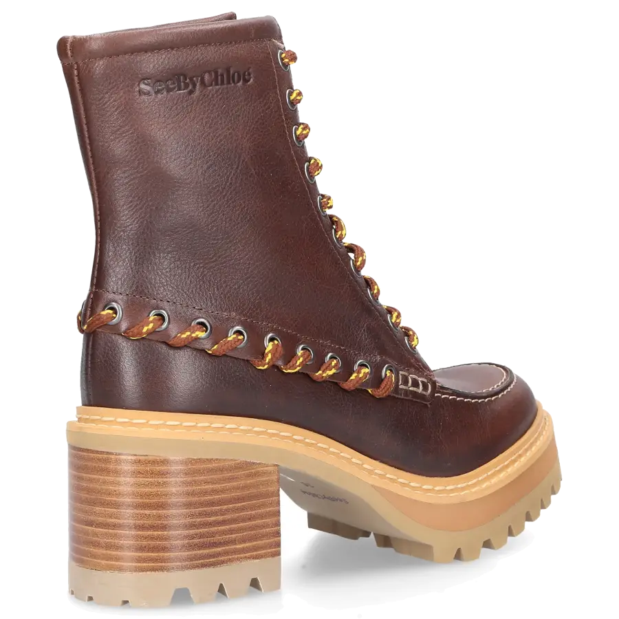 SEE BY CHLOÉ - Stiefeletten SB37052A Kalbsleder - braun