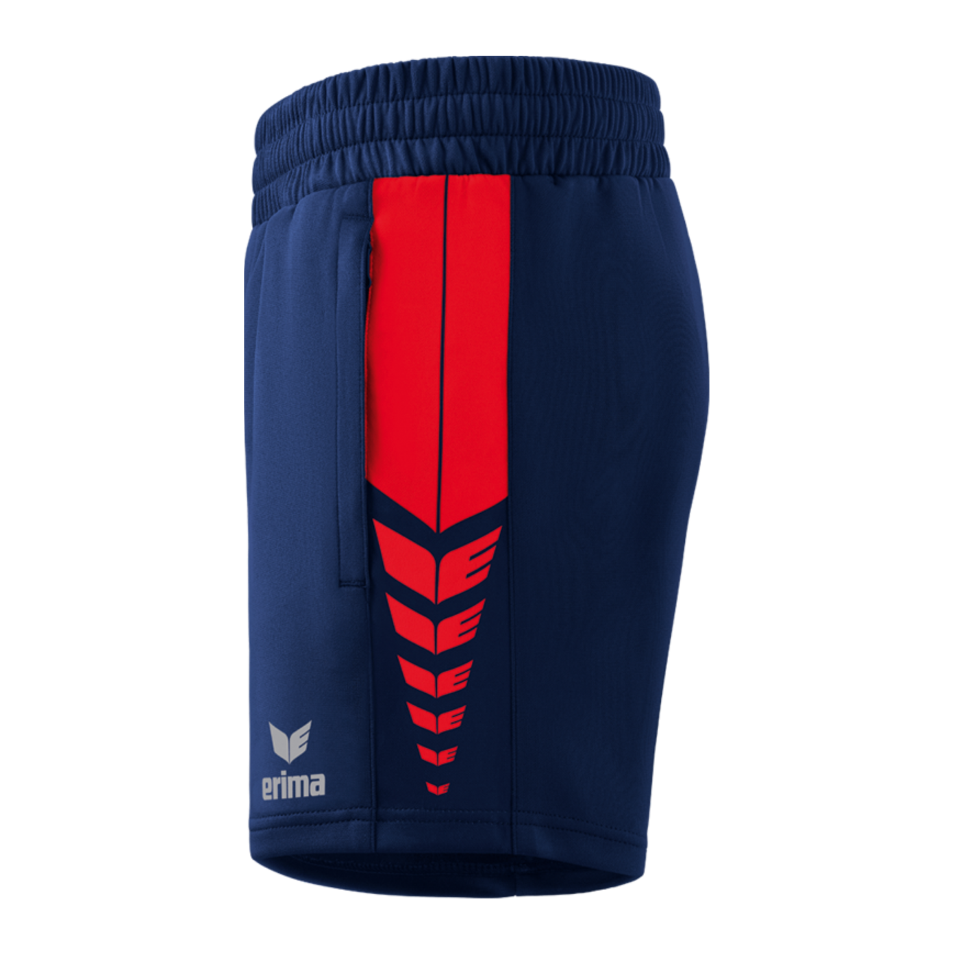 Erima Six Wings Worker Short Damen Dunkelblau Rot