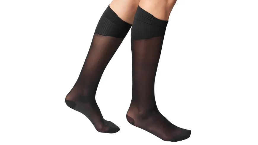 DIM Damen Stützstrumpfe Perfect Contention 25 DEN noir