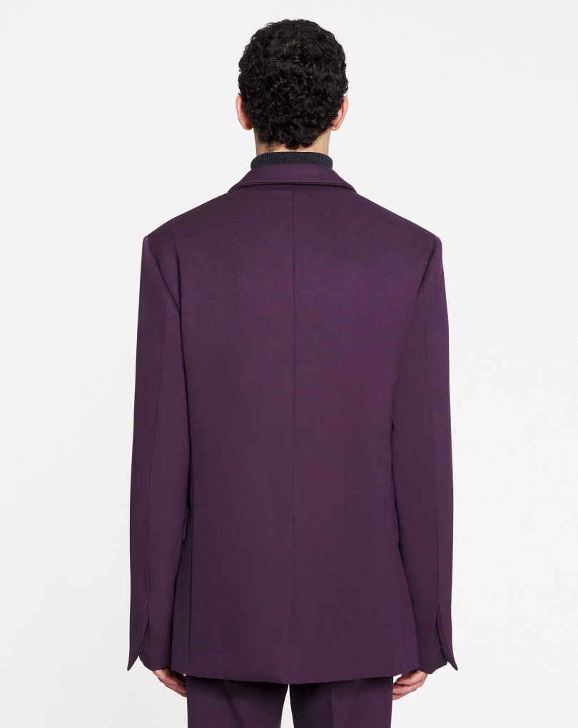 VESTE OUATINÉE SIMPLE BOUTONNAGE