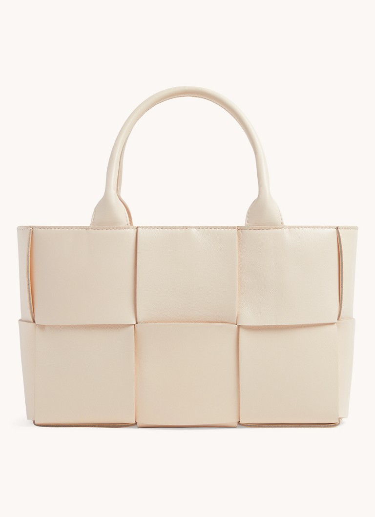 Geanta de cumparaturi din piele de miel Bottega Veneta Mini Arco