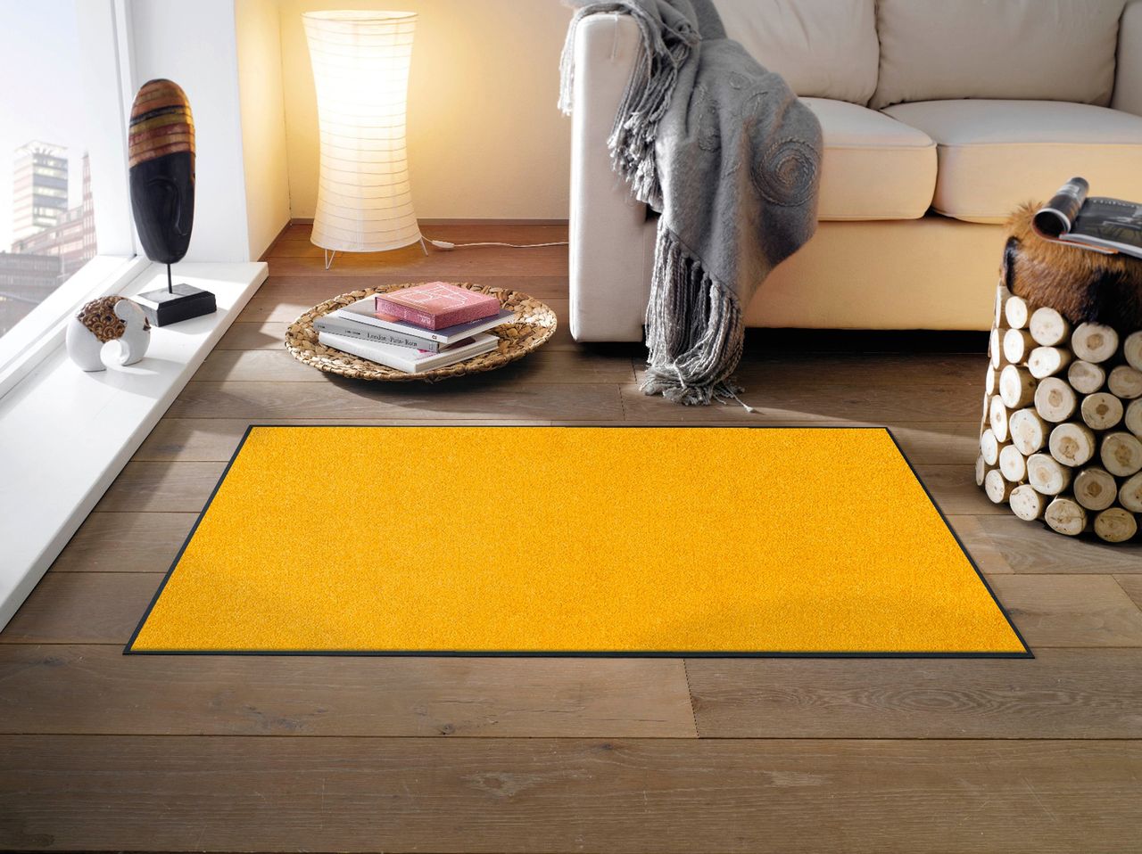 Fuma Rutschfeste Fußmatte  TC_Honey Gold 120 x 75 cm