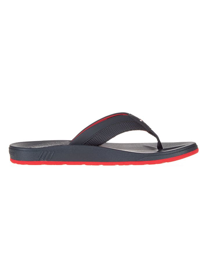 Tommy Hilfiger Shoes Zehentrenner in Dunkelblau günstig kaufen