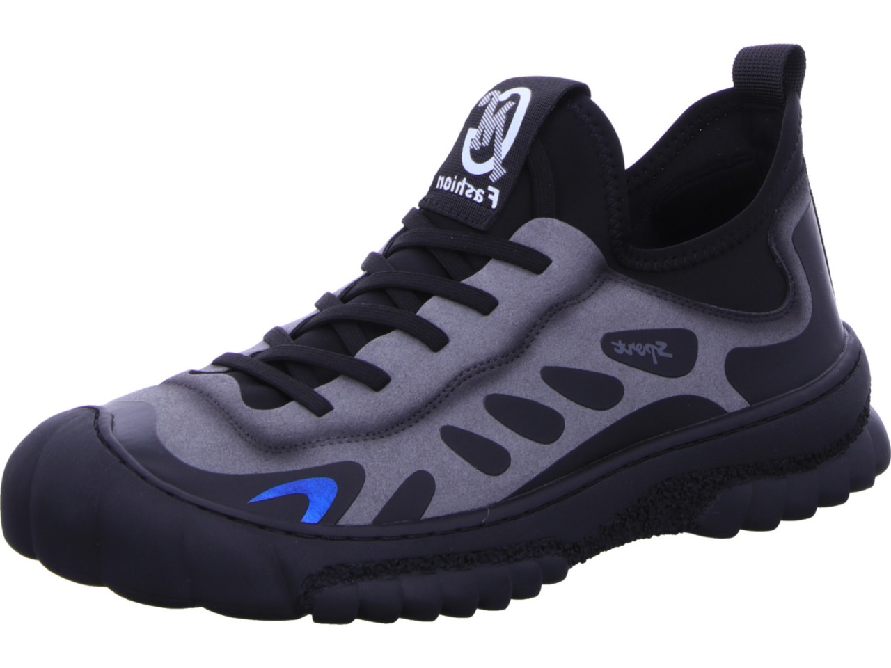 DIVERSE Komfort Slipper grau