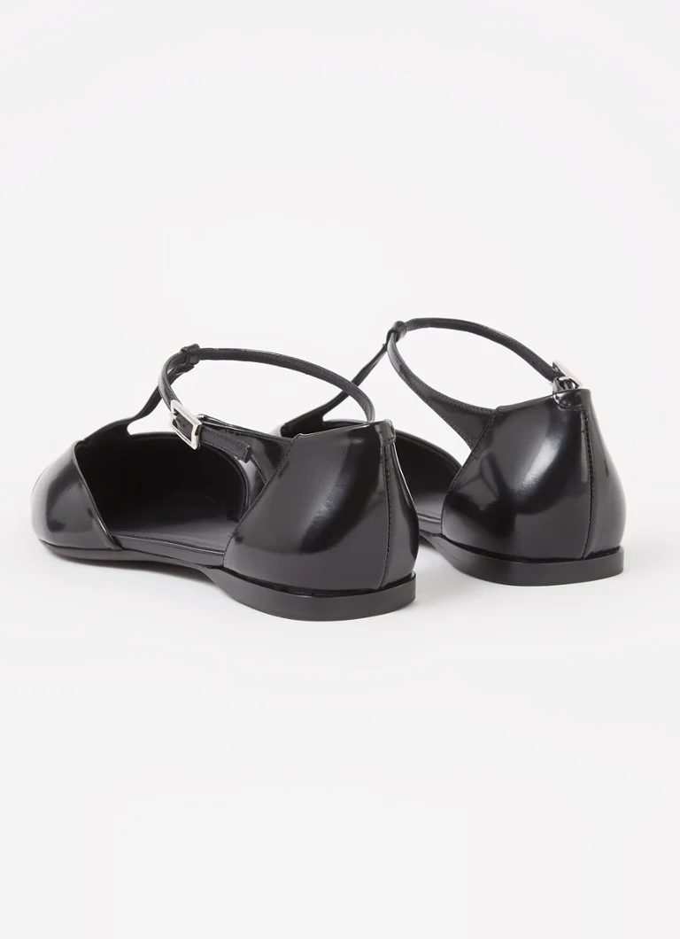 Balerini din piele de vitel lacuite MaxMara