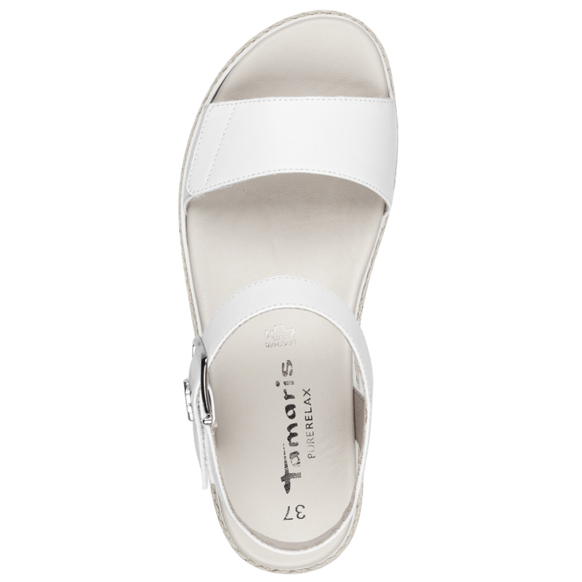 Tamaris 1-28260-42 Sandale weiss