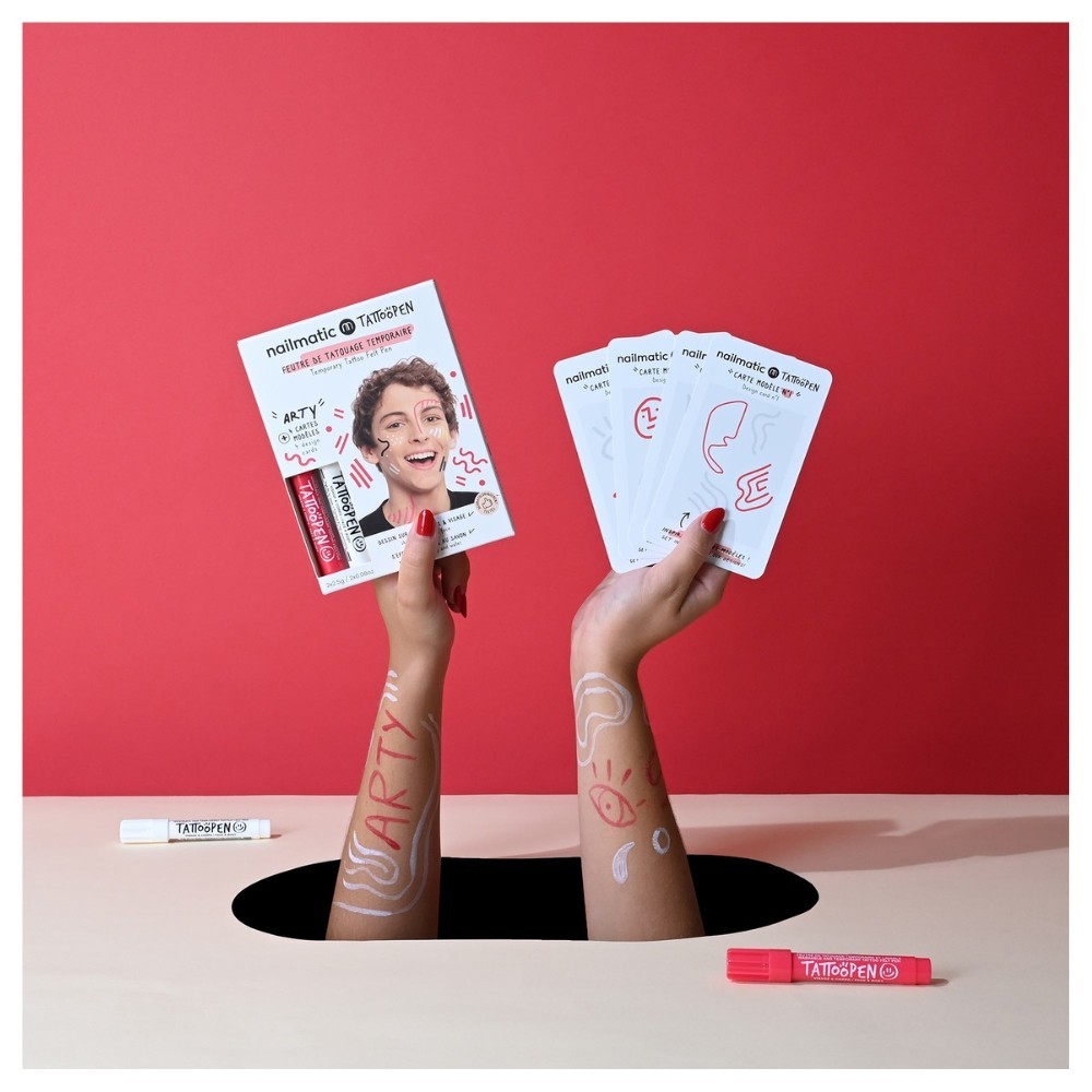 Set Duo Pen-uri Tattoo Nailmatic - Arty