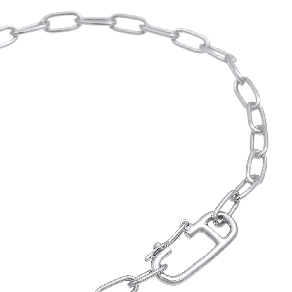Elli Elli Bracelet Chaîne Ovale à maillons pour dames Tendance ajustable en 925/1000 a Bracelet