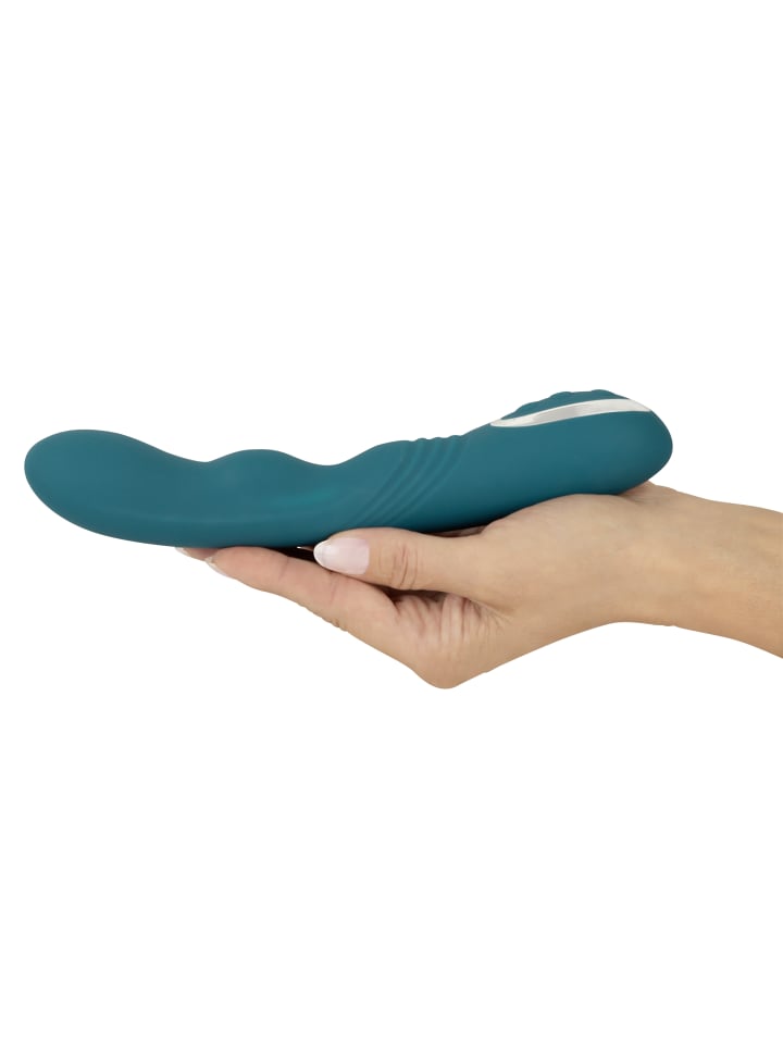 Sweet Smile Vibrator Rotating G-Spot Vibrator in grün günstig kaufen 22,5