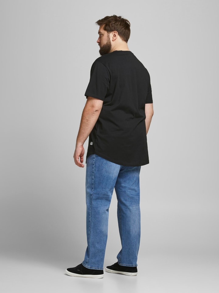 JACK & JONES PLUS T-shirt in Black günstig kaufen