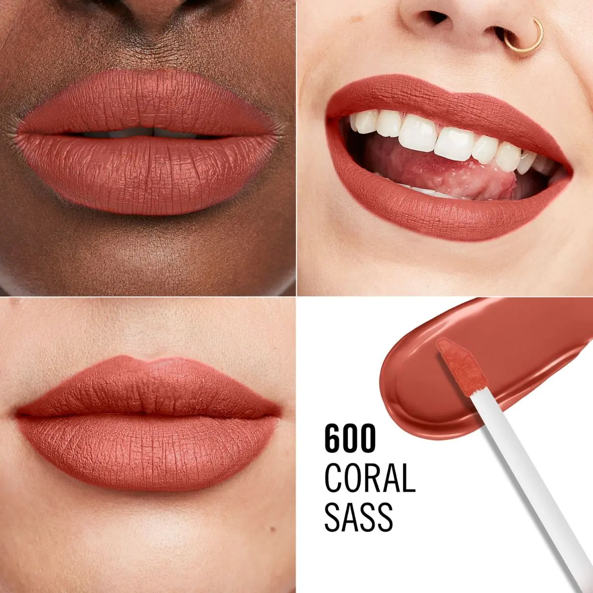 Риммел трајни мега мат кармин 600 Coral Sass