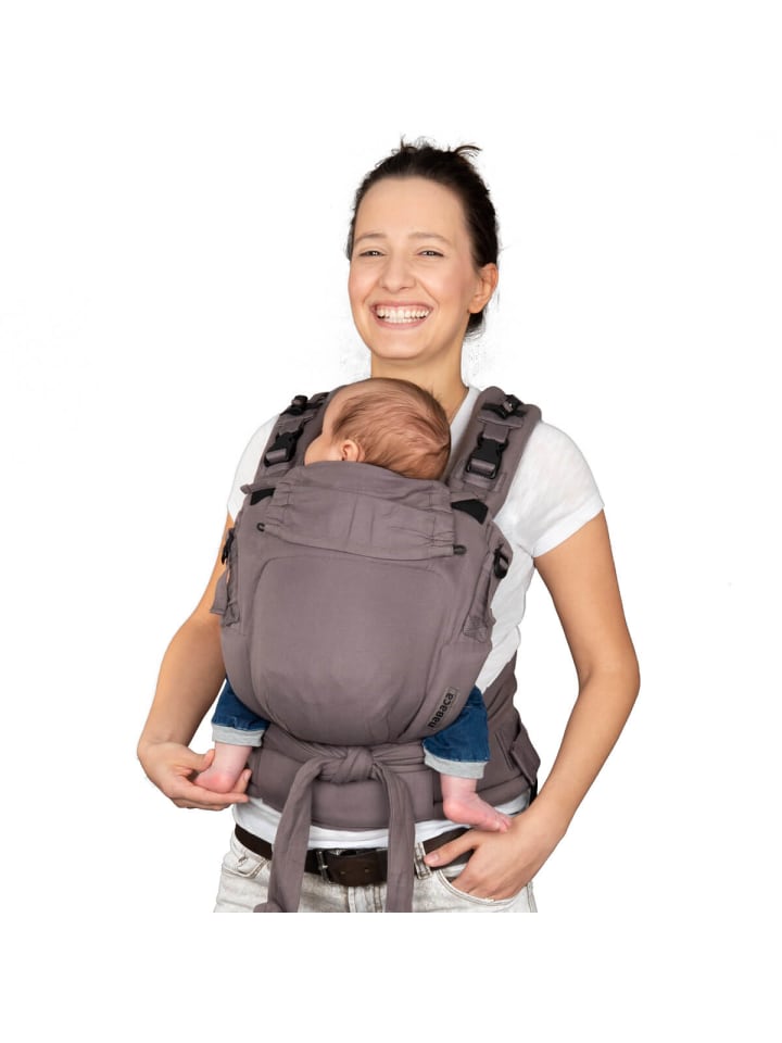 Hoppediz Babytrage Nabaca Basic-Set in Klassik grau günstig kaufen onesize