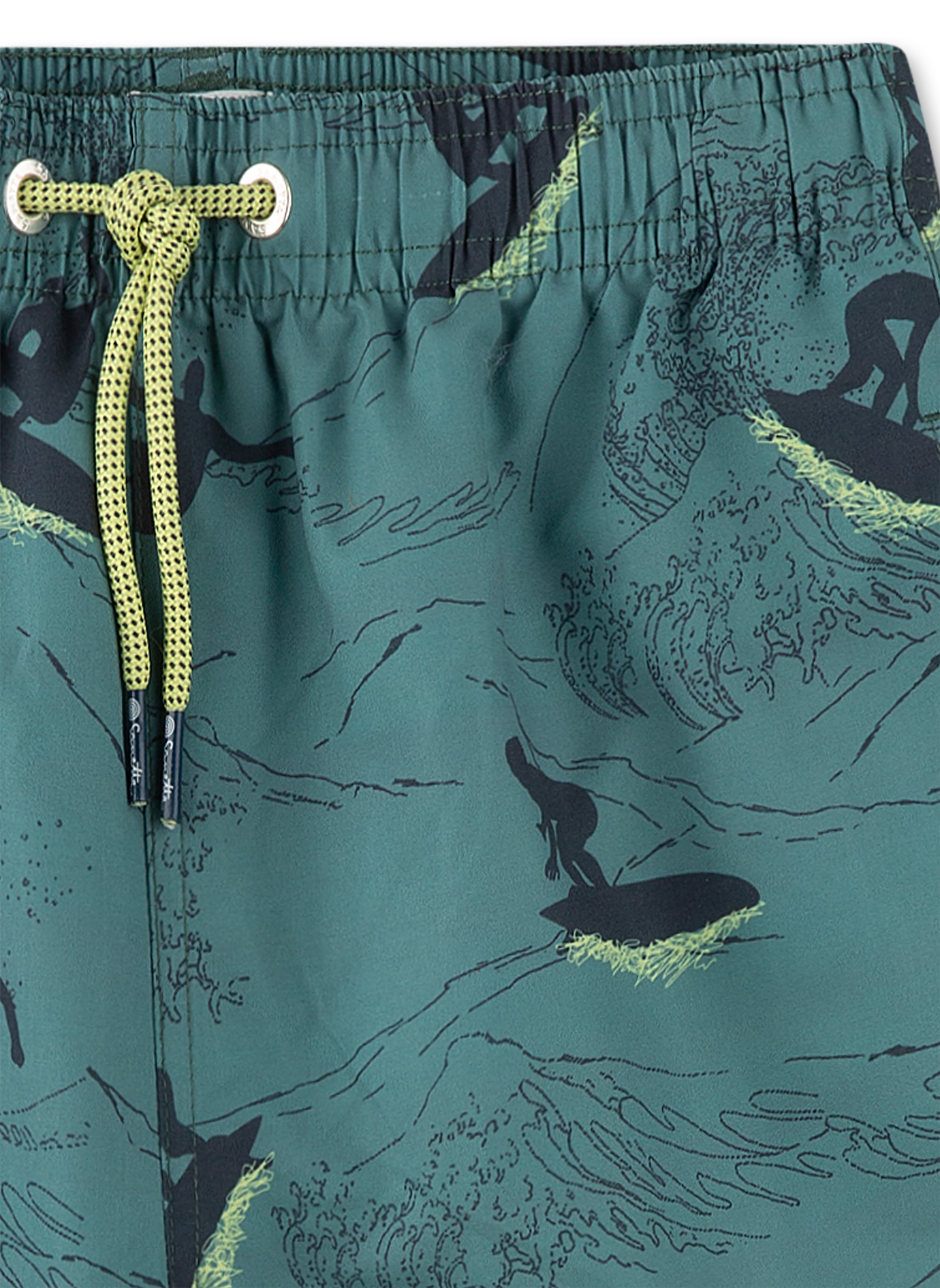Jungen-BadeshortsGrün